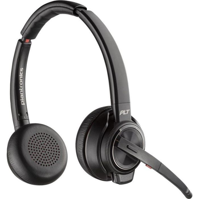 Poly Savi 8200 Auriculares Inalámbricos DECT con Cancelación Ruido Activa, 3 Vías, 13h Batería Li-Po Recargable Intercambiable 1 Poly Savi 8200 Auriculares Inalámbricos DECT con Cancelación Ruido Activa, 3 Vías, 13h Batería Li-Po Recargable Intercambiable 1