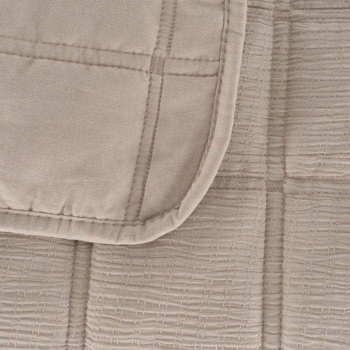 Colcha Beige 180 x 260 x 1 cm 3