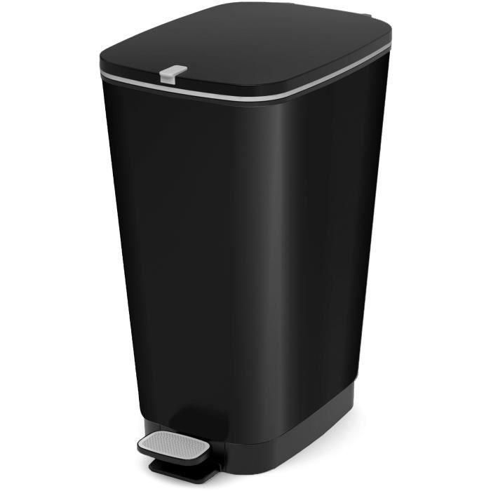 Papelera con pedal KIS Chic Bin Style - L - 50 l - Negro 1 Papelera con pedal KIS Chic Bin Style - L - 50 l - Negro 1