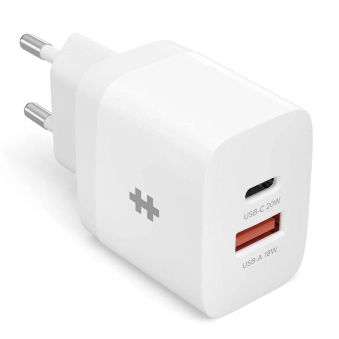 HYPER HJ205EU Cargador de Dispositivo Móvil para Smartphone y Tableta, Carga Rápida, 1 Puerto USB Tipo C, Blanco 0 HYPER HJ205EU Cargador de Dispositivo Móvil para Smartphone y Tableta, Carga Rápida, 1 Puerto USB Tipo C, Blanco 0