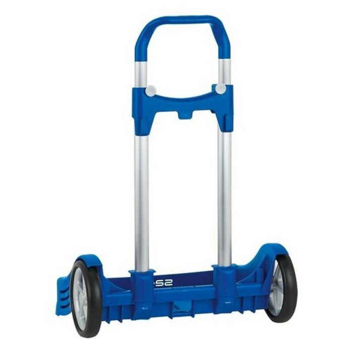 Carro Portamochilas Safta Azul 40 x 85 x 28 cm 1 Carro Portamochilas Safta Azul 40 x 85 x 28 cm 1