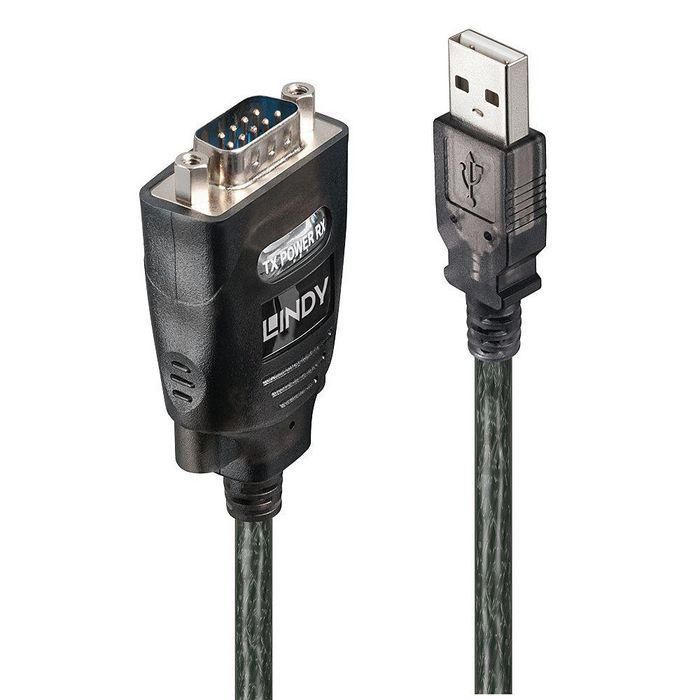 Lindy USB to Serial Converter with COM Retention Lindy USB to Serial Converter with COM Retention