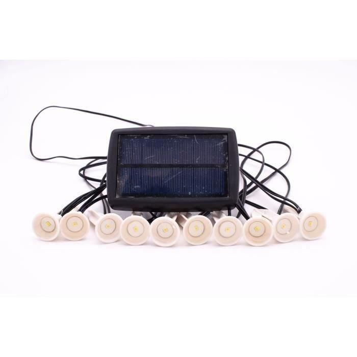 GALIX Garland 10 LED de energía solar para plantar - 5m 3