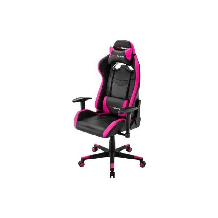 Silla Gaming Mars Gaming MGC3BPK/ Rosa y Negra 2
