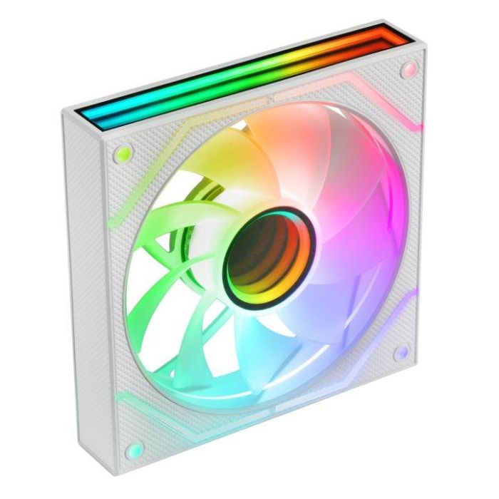 Mars Gaming MF-3DPROX2R Pack 2 Ventiladores 12cm ARGB Blancos 2