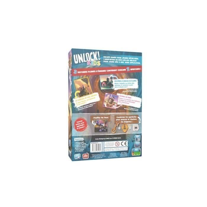 ¡Desbloquear! Niños- Asmodee - Juego de mesa - Juego de niños - Juego cooperativo - Juego de escape 2 ¡Desbloquear! Niños- Asmodee - Juego de mesa - Juego de niños - Juego cooperativo - Juego de escape 2