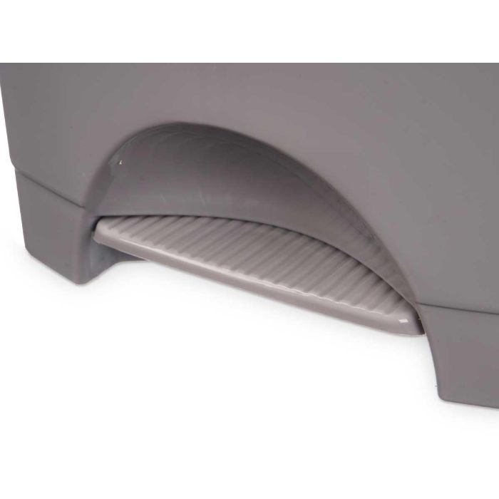 Papelera Pedal Plastico 10L Gris Arte Regal 27X33CM (8 Unidades) 3 Papelera Pedal Plastico 10L Gris Arte Regal 27X33CM (8 Unidades) 3