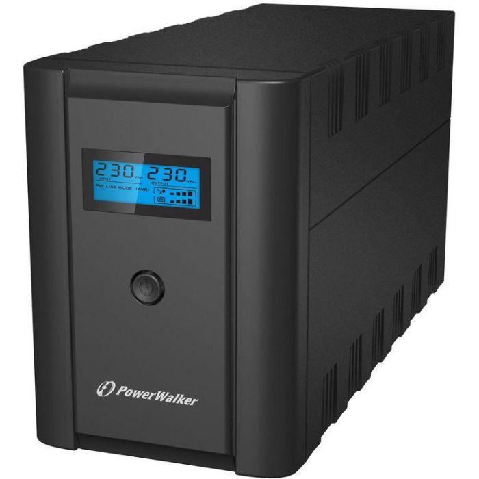 PowerWalker VI 2200 SHL UPS Line-Interactive 2200VA/1200W, Estabilizador de Voltaje, Protección Sobretensiones RJ-11, USB HID 0 PowerWalker VI 2200 SHL UPS Line-Interactive 2200VA/1200W, Estabilizador de Voltaje, Protección Sobretensiones RJ-11, USB HID 0