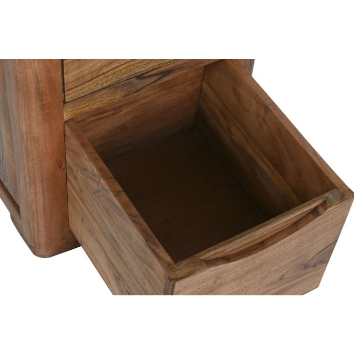Mesita De Noche Alpino DKD Home Decor Marron 40 x 60 x 40 cm 3 Mesita De Noche Alpino DKD Home Decor Marron 40 x 60 x 40 cm 3