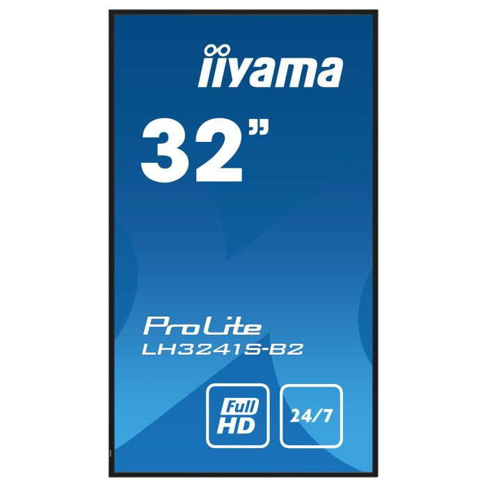 IIYAMA LH3241S-B2 Pantalla 31.5" Full HD IPS 3xHDMI USB 24/7 Negro
