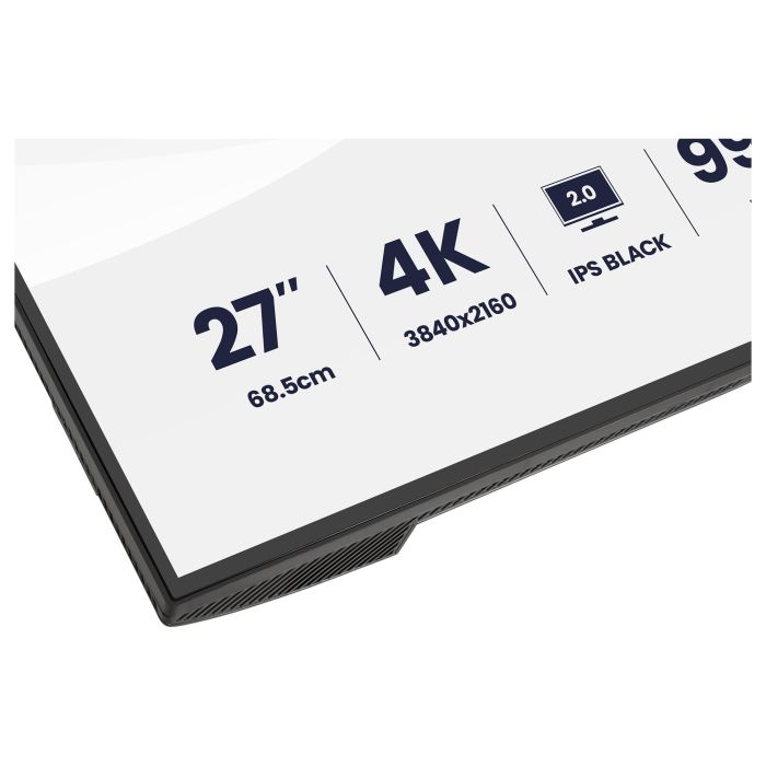 iiyama Monitor HB2701UHSNP-B1 27" 4K UHD IPS Black 4 ms HDR para Diseño Gráfico y Uso Profesional con USB-C (96W) y KVM 7 iiyama Monitor HB2701UHSNP-B1 27" 4K UHD IPS Black 4 ms HDR para Diseño Gráfico y Uso Profesional con USB-C (96W) y KVM 7