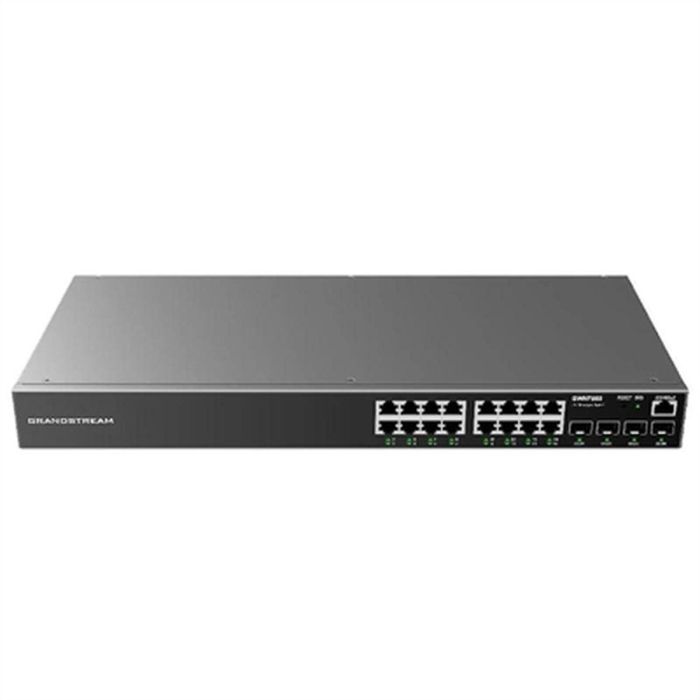 Grandstream GWN7802 Switch Gestionado L2+ 16 Puertos Gigabit Ethernet + 4 SFP Montaje Rack 3