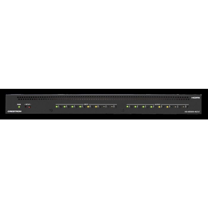 Crestron 8X8 4K60 4:4:4 Hdr Av Switcher (Hd-Md8X8-4Kz-E) 6511310 1 Crestron 8X8 4K60 4:4:4 Hdr Av Switcher (Hd-Md8X8-4Kz-E) 6511310 1