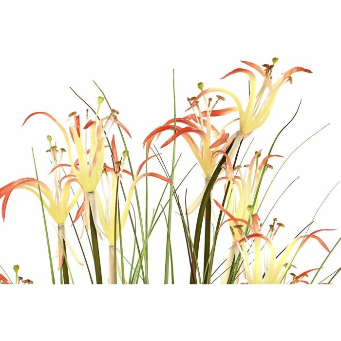 Planta Decorativa DKD Home Decor 45 x 45 x 140 cm Metal Naranja Verde Burdeos PVC (2 Unidades) 3 Planta Decorativa DKD Home Decor 45 x 45 x 140 cm Metal Naranja Verde Burdeos PVC (2 Unidades) 3
