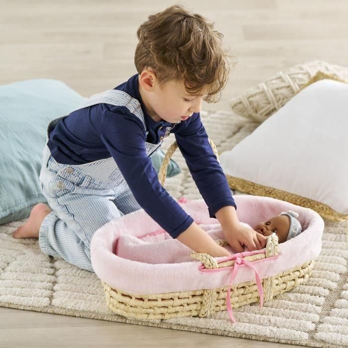 Accesorios para muñecos bebé - COROLLE - Conjunto cuna peluche rosa - para muñecos bebé de 36 y 42 cm - a partir de 3 años 5 Accesorios para muñecos bebé - COROLLE - Conjunto cuna peluche rosa - para muñecos bebé de 36 y 42 cm - a partir de 3 años 5