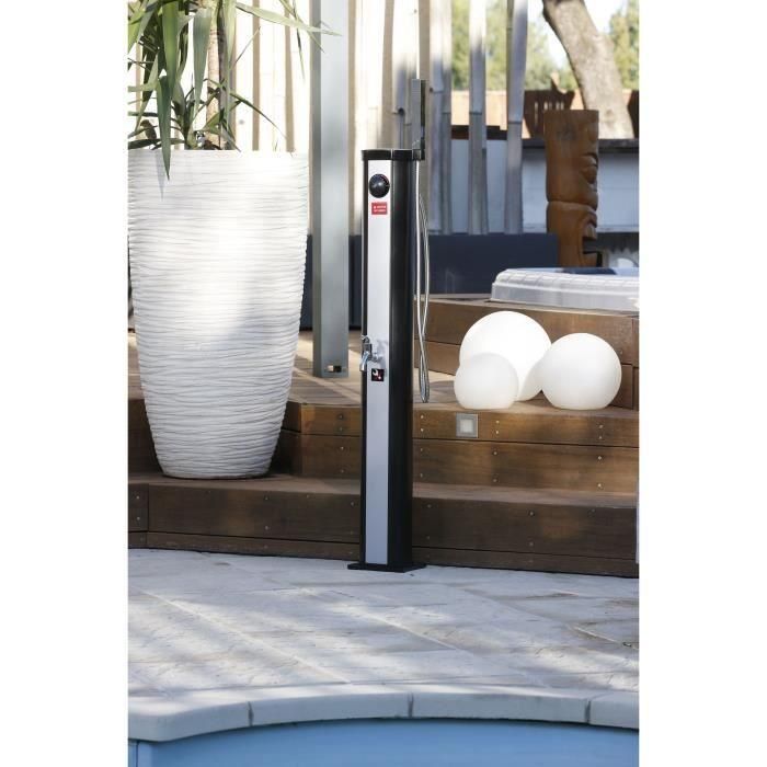 Solar Outer Shower Solaris Elite - Tank de 18L - batidora y ducha - para sellar - Ø15 x H118 cm 4 Solar Outer Shower Solaris Elite - Tank de 18L - batidora y ducha - para sellar - Ø15 x H118 cm 4