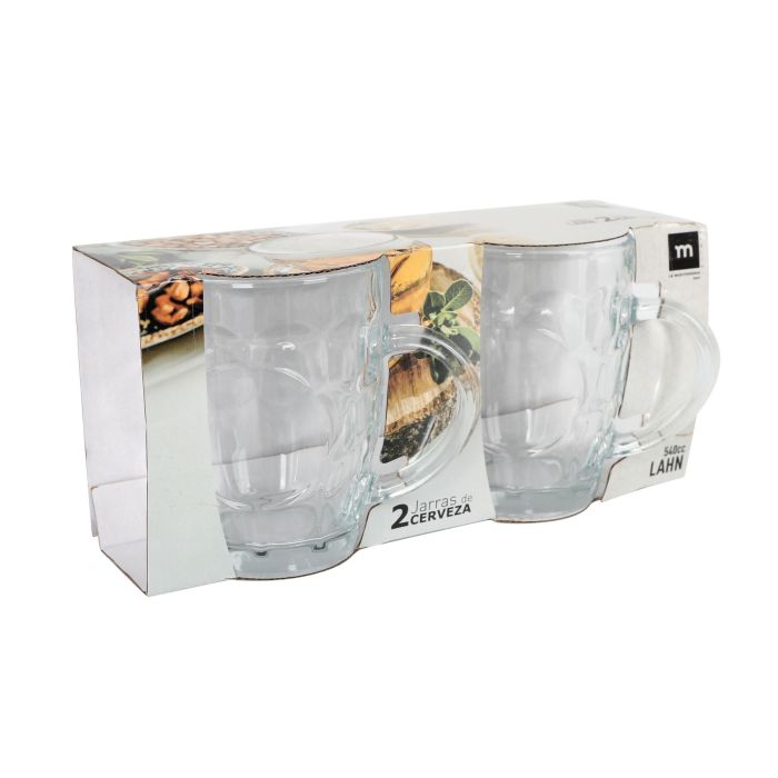 Set de 2 Jarras Lahn 540 cc - Inde (12 Cajas) 1 Set de 2 Jarras Lahn 540 cc - Inde (12 Cajas) 1