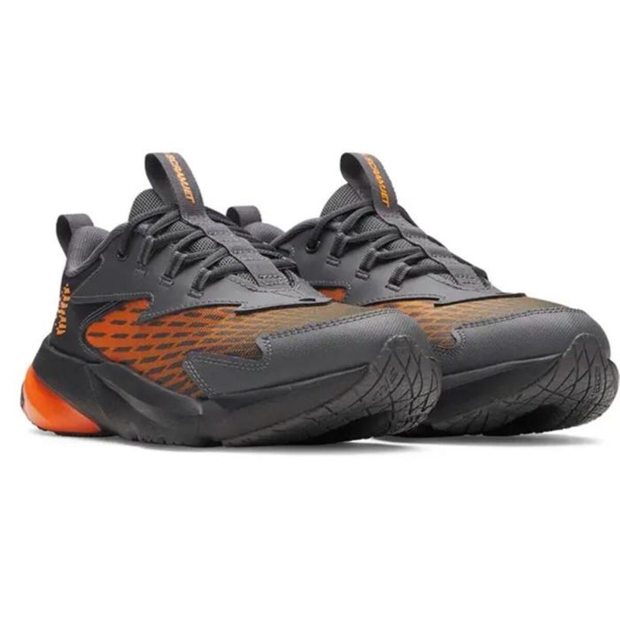 Zapatillas Deportivas Infantiles Under Armour Bgs Scramjet 7 Negro Naranja XL 1