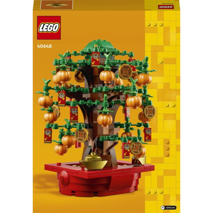 LEGO Árbol del Dinero (40648) - Kit de Construcción para Niños a Partir de 9 Años con 20 Mandarinas, 14 Sobres Rojos y 10 Monedas 7