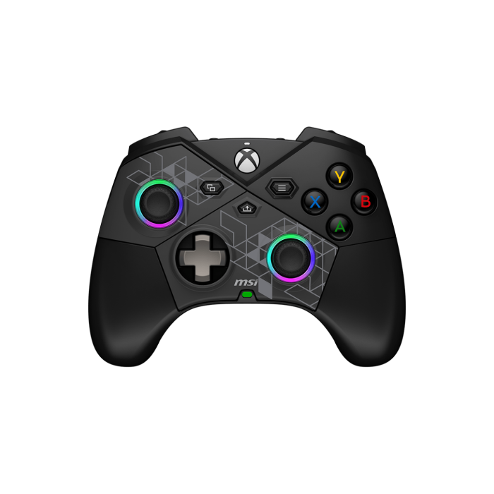 MSI FORCE PRO W CONTROLLER Negro Gamepad Inalámbrico/Alámbrico USB 2.0 para Android, PC, Xbox One S/X, Series S/X - S10-43G0130-C54 MSI FORCE PRO W CONTROLLER Negro Gamepad Inalámbrico/Alámbrico USB 2.0 para Android, PC, Xbox One S/X, Series S/X - S10-43G0130-C54