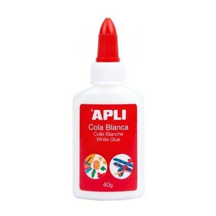 Cola blanca Apli 40 g (12 Unidades) 1
