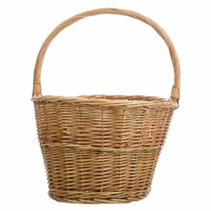 Cesta de Picnic Alexandra House Living Mimbre Madera de sauce 42 x 30 x 22 cm Natural 1