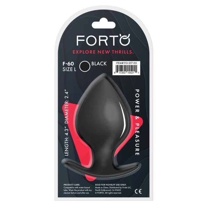 Plug Anal Forto Negro 2 Plug Anal Forto Negro 2