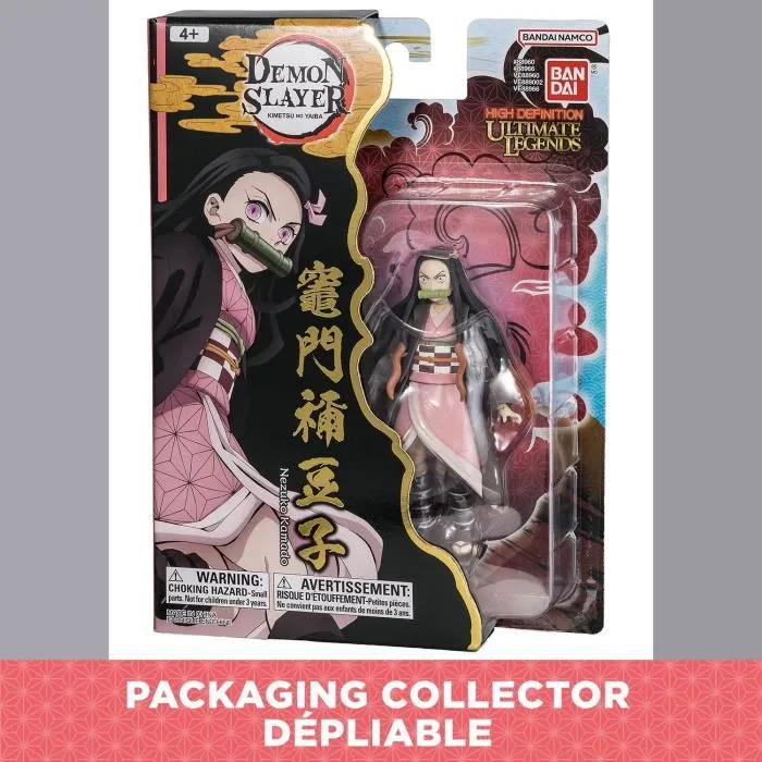 Bandai BAN1736489465155 Figura Articulada Ultimate Legends HD Demon Slayer Kamado Nezuko 12 cm 3