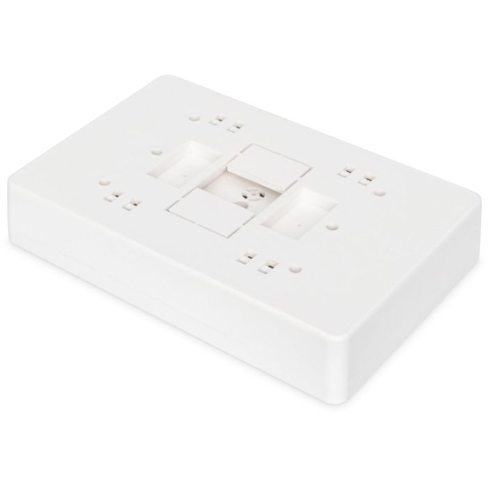 Digitus Caja Micro Empalme FTTH para 12 (24) Conexiones de Empalme Fibra Óptica Gris 110x30x160mm