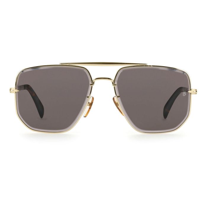 Gafas de Sol Hombre David Beckham DB-7001-S-J5G-IR Dorado ø 60 mm 2