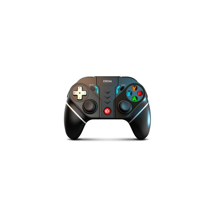 Krom Kexal Negro, Rojo, Blanco Bluetooth/Usb Gamepad Analógico/Digital Android, Nintendo Switch, Pc, Ios Krom Kexal Negro, Rojo, Blanco Bluetooth/Usb Gamepad Analógico/Digital Android, Nintendo Switch, Pc, Ios