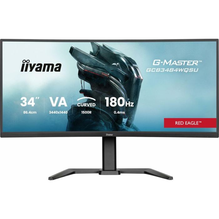 Monitor Iiyama GCB3484WQSU-B1 34" UltraWide Quad HD 10 Monitor Iiyama GCB3484WQSU-B1 34" UltraWide Quad HD 10