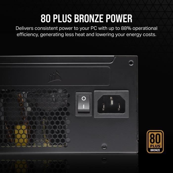 Fuente Aliment. Corsair Cx Series Cx550 550W 80+ Bronze CP-9020277-EU 5 Fuente Aliment. Corsair Cx Series Cx550 550W 80+ Bronze CP-9020277-EU 5