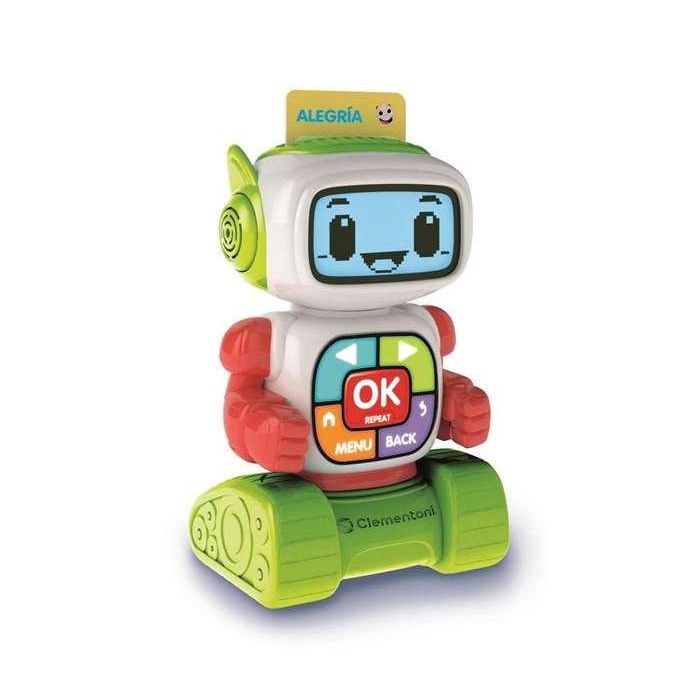Robot educativo eddie. pantalla lcd para enseñar letras,numeros y emociones. 20x25x10,5 cm 1 Robot educativo eddie. pantalla lcd para enseñar letras,numeros y emociones. 20x25x10,5 cm 1