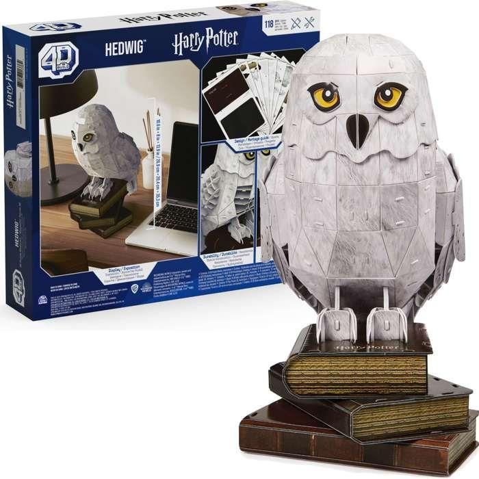 Spin Master AAAAN59473 Hedwig Harry Potter Construcción 4D