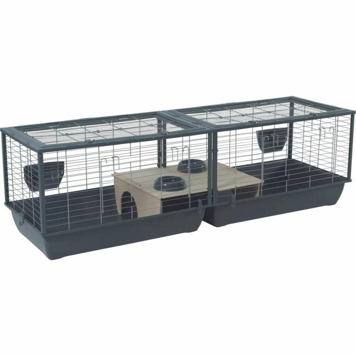 Zolux ZOL1719260326669 Jaula Néolife Connect para conejos y cobayas 101,5 x 54 x 51 cm Gris 1 Zolux ZOL1719260326669 Jaula Néolife Connect para conejos y cobayas 101,5 x 54 x 51 cm Gris 1