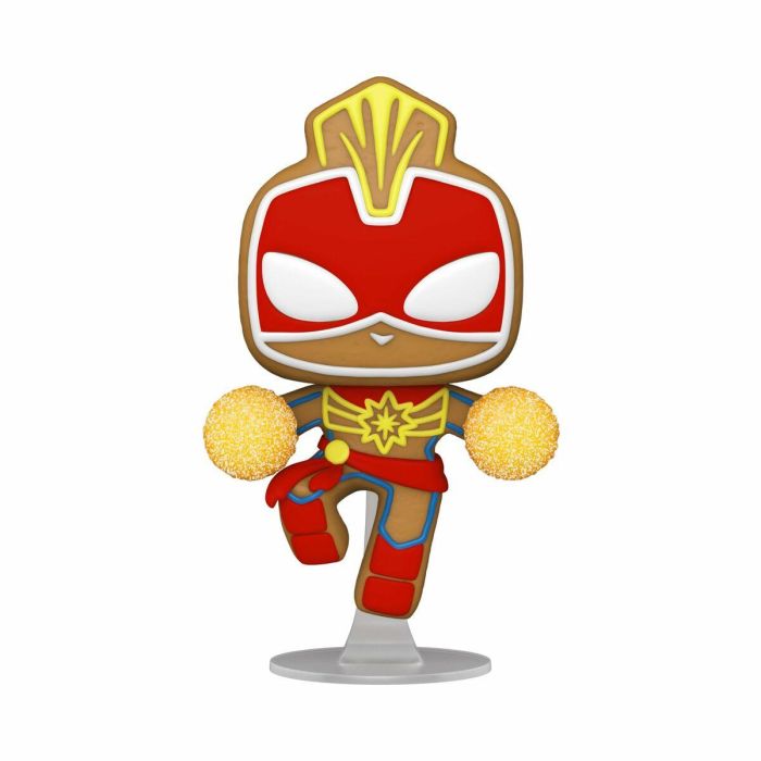 Funko Pop Marvel Capitana Marvel Navidad Galleta Jengibre Figura de Vinilo 9 cm 1 Funko Pop Marvel Capitana Marvel Navidad Galleta Jengibre Figura de Vinilo 9 cm 1