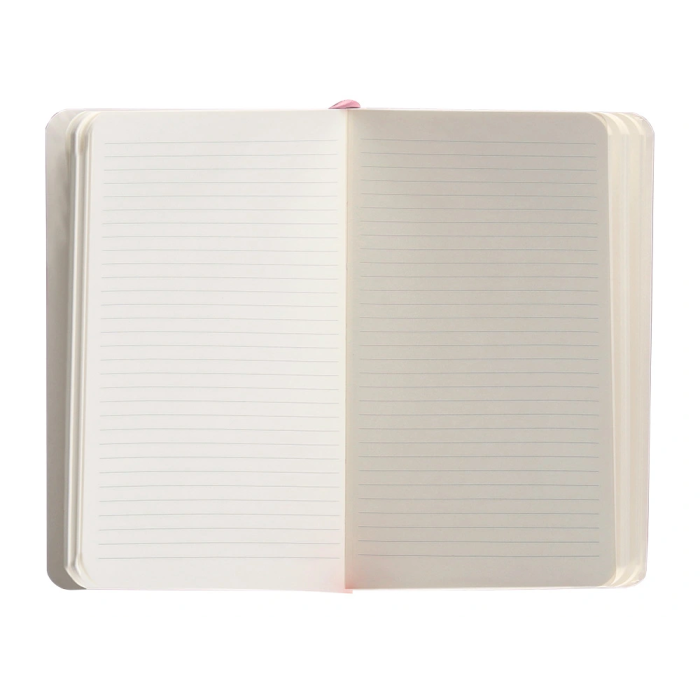 Antartik Cuaderno A6 Tapa Blanda Rayas Rosa Pastel 100 Hojas 80 gr FSC 7