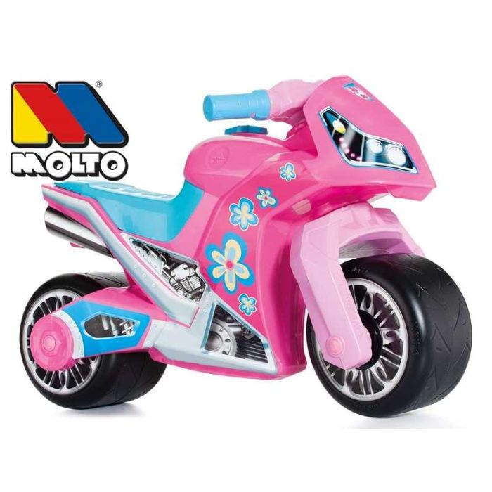 Correpasillos moto girl rosa 72 cm 4 Correpasillos moto girl rosa 72 cm 4