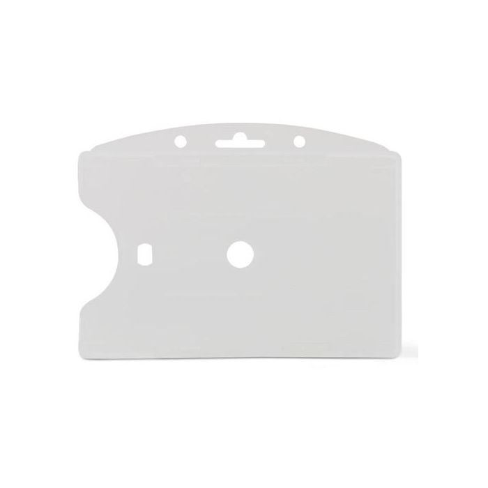 Funda Distintivo Tarifold Pp Apertura Frontal 60X89Mm Transparente Paquete De 10