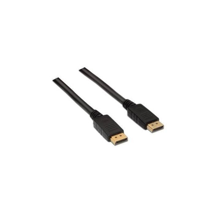 Aisens Cable DisplayPort V1.2 4K@60Hz 3.0M, DP Macho a DP Macho, Negro, Cobre OFC Aisens Cable DisplayPort V1.2 4K@60Hz 3.0M, DP Macho a DP Macho, Negro, Cobre OFC