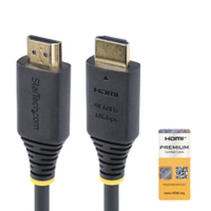 Cable HDMI Startech PREMIUM Negro 50 cm 13 Cable HDMI Startech PREMIUM Negro 50 cm 13