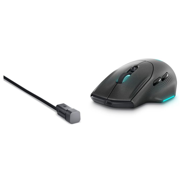 Alienware AW620M Ratón Wireless Óptico USB Type-C Negro 26000 DPI Alienware AW620M Ratón Wireless Óptico USB Type-C Negro 26000 DPI