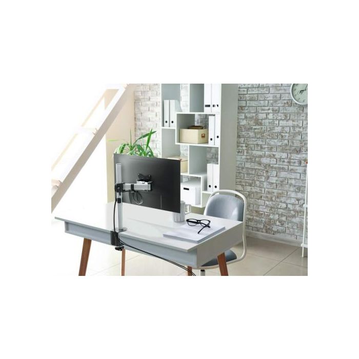 Durable Soporte y Brazo Articulado 509423 para 1 Pantalla hasta 27" y 8kg, Montaje Individual o Abrazadera de Mesa 2