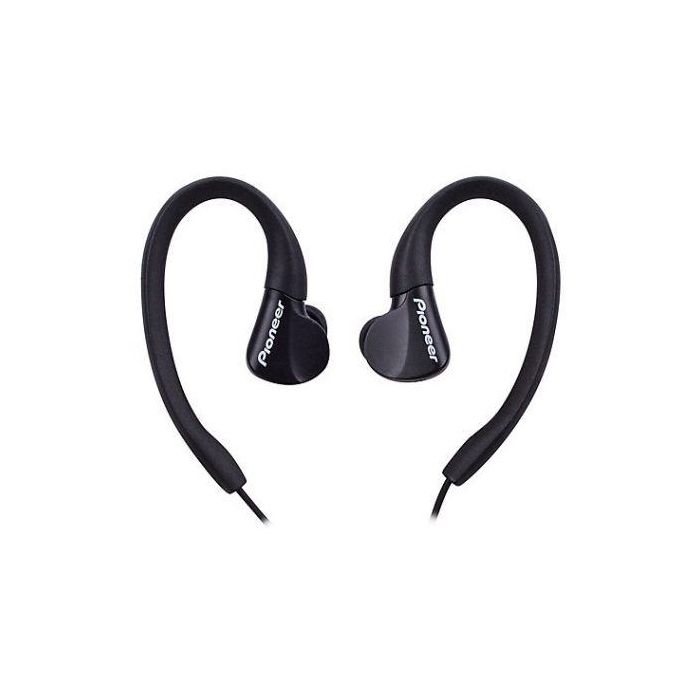 AURICULARES DEPORTIVOS PIONEER SE-E3-B NEGROS - DRIVERS 10MM - 8-22000HZ - 100DB - JACK 3.5MM - TAPONES OÍDO EN 3 TAMAÑOS 1