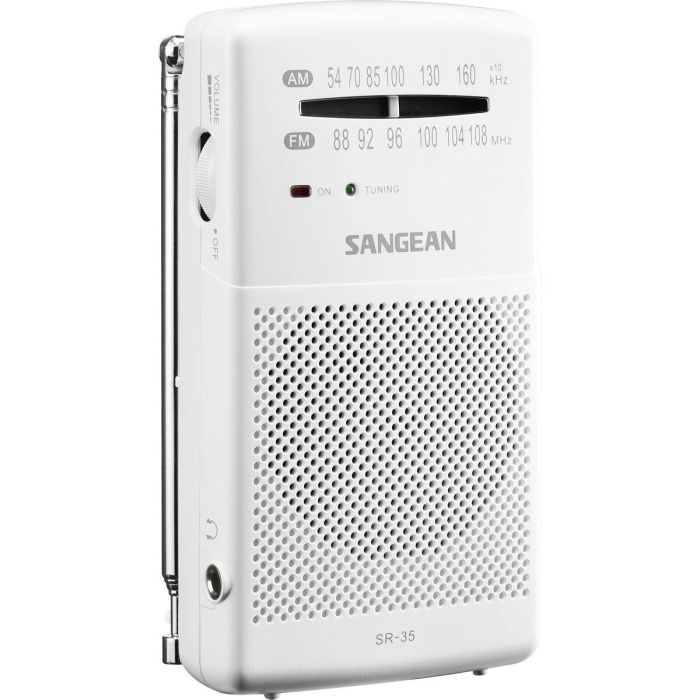 Radio Sangean SR35W BLANCO Blanco 3 Radio Sangean SR35W BLANCO Blanco 3
