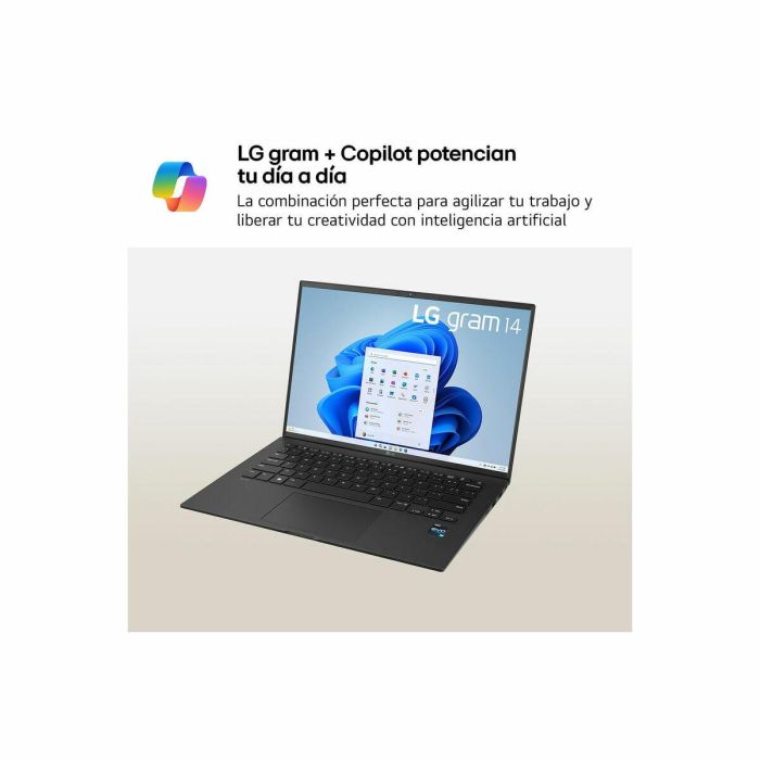 LG 14Z90RU-G.AA55B Portátil Gram, Intel Core i5-1334U, 16GB RAM, 512GB SSD, 14" IPS WUXGA, Windows 11, 999g 24