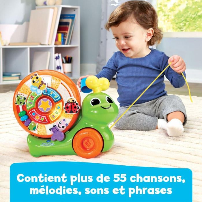 Sonajero Vtech ROULI-ESCARGOT MAXI DISCOVERIES Caracol 3 Sonajero Vtech ROULI-ESCARGOT MAXI DISCOVERIES Caracol 3