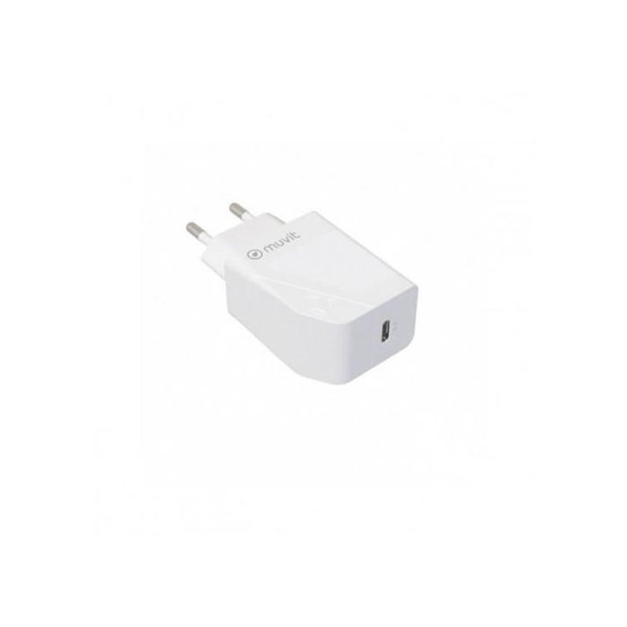 Cargador de Pared Muvit KTMVAI01 Blanco 20 W Cargador de Pared Muvit KTMVAI01 Blanco 20 W