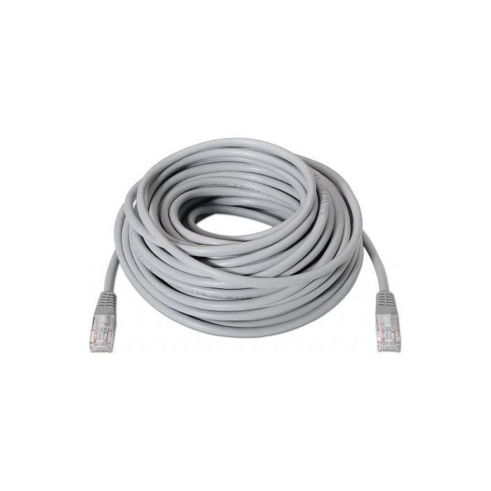 Aisens Cable de Red Latiguillo RJ45 Cat.6 UTP AWG24 Gris 10M 1